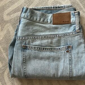 Madewell mid rise perfect vintage jeans Fitzgerald light wash